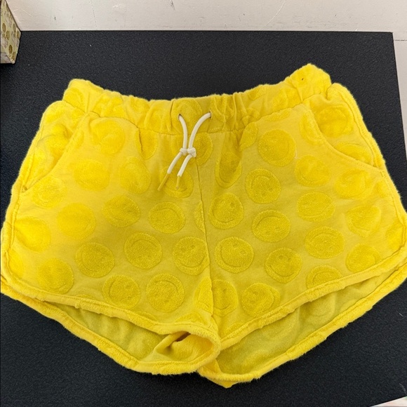 Old Navy Kids Yellow Smiley Face Shorts - Picture 1 of 2